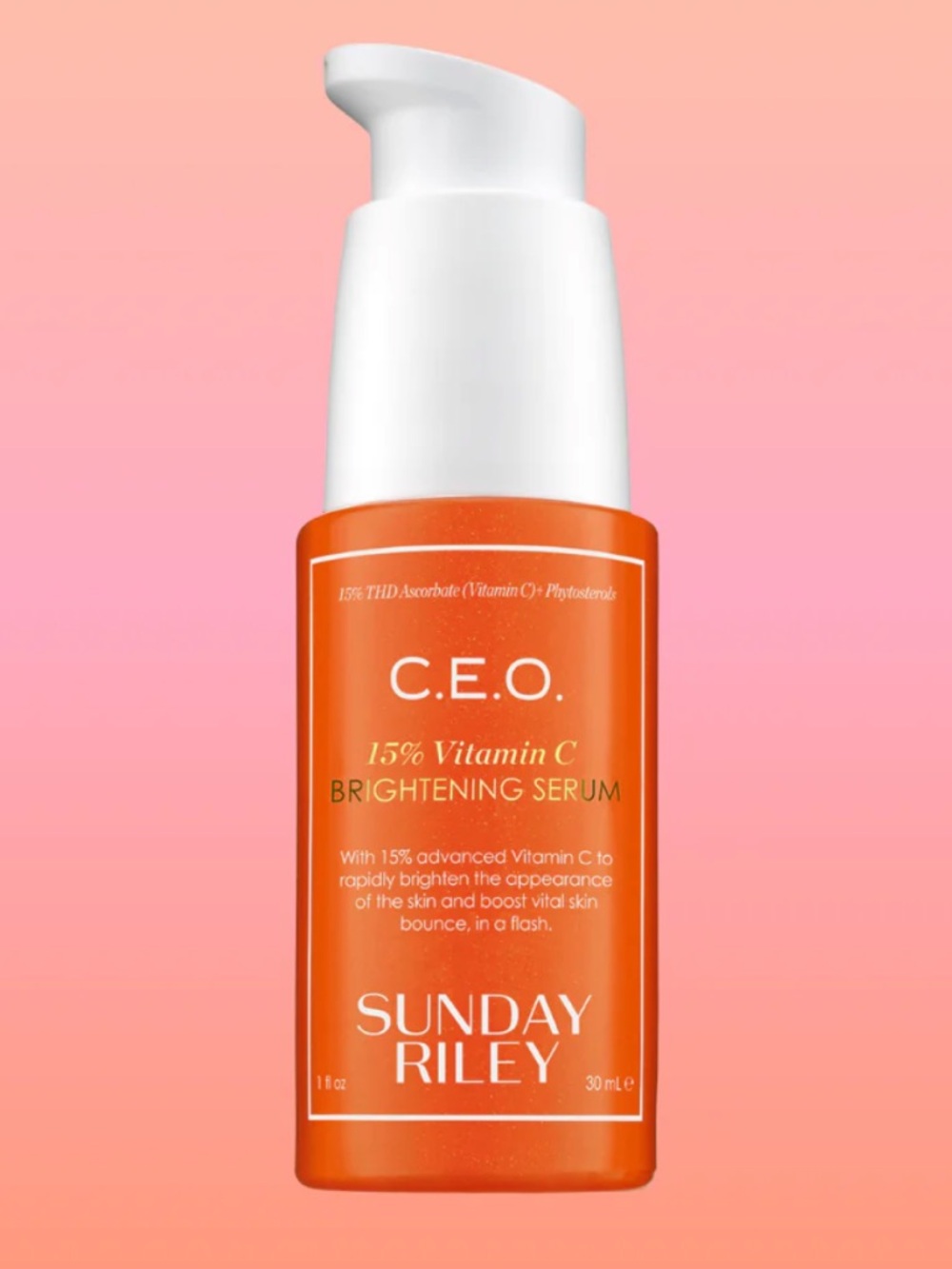 Sunday Riley C.E.O. Vitamin C Brightening - NEW IN BOX SEALED MSRP $90
